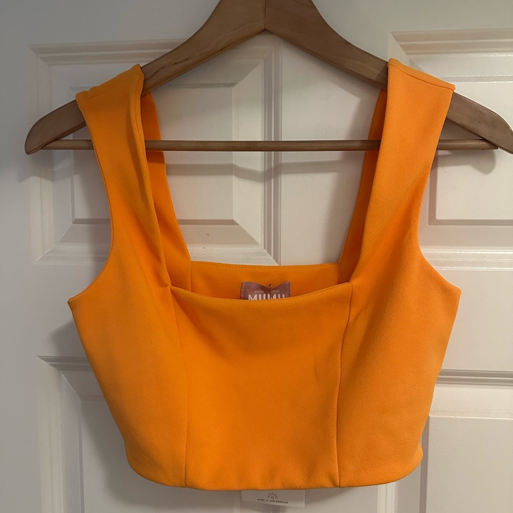 Show Me Your Mumu Orange Crop